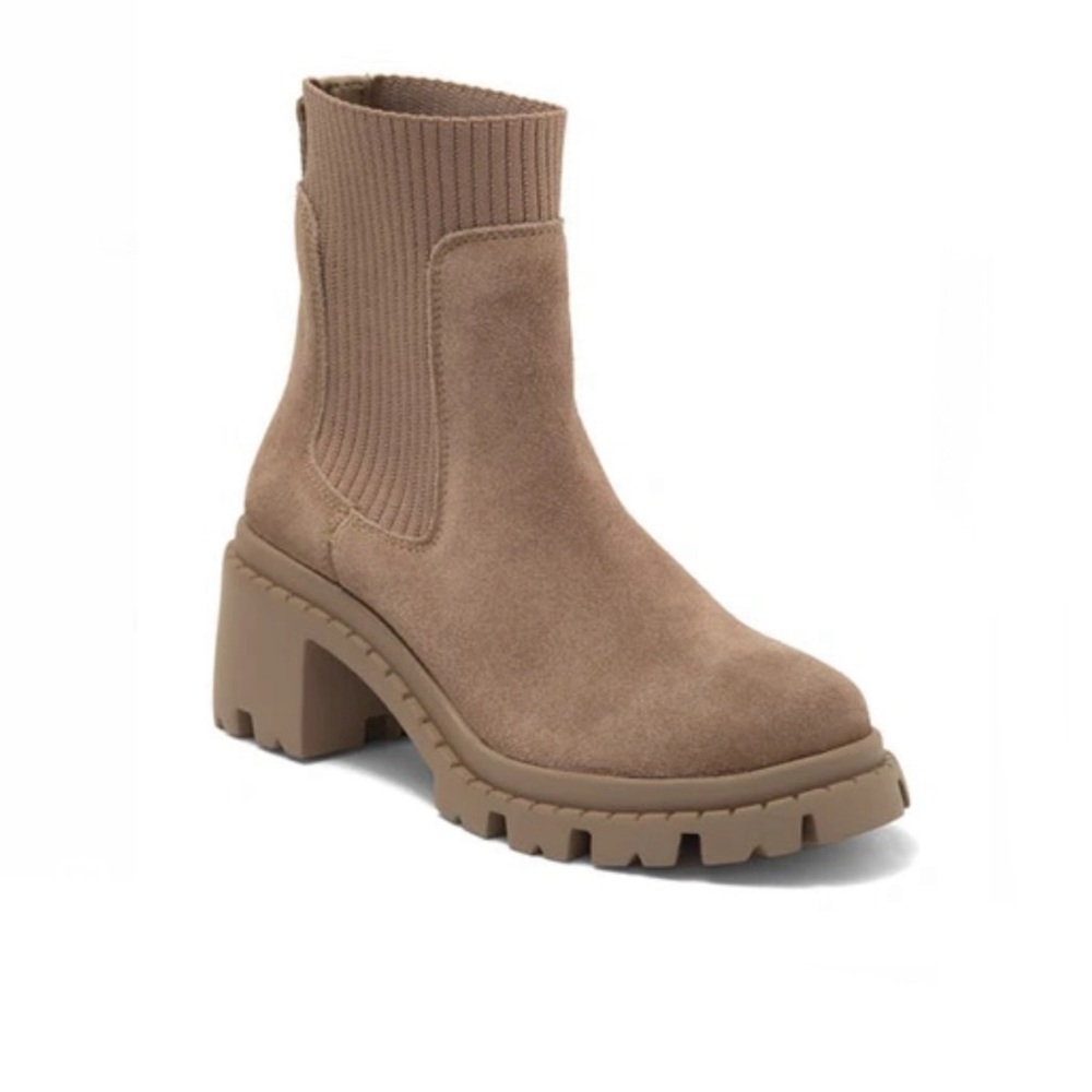 Steve Madden Suede Lug Sole‎ Booties